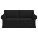 VidaXL Sofa Czarny 175 x 82 x 80 cm tkanina