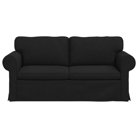 VidaXL Sofa Czarny 175 x 82 x 80 cm tkanina