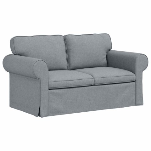 VidaXL Sofa Jasnoszary 155 x 82 x 80 cm tkanina