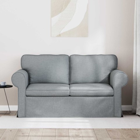 VidaXL Sofa Jasnoszary 155 x 82 x 80 cm tkanina