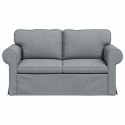 VidaXL Sofa Jasnoszary 155 x 82 x 80 cm tkanina