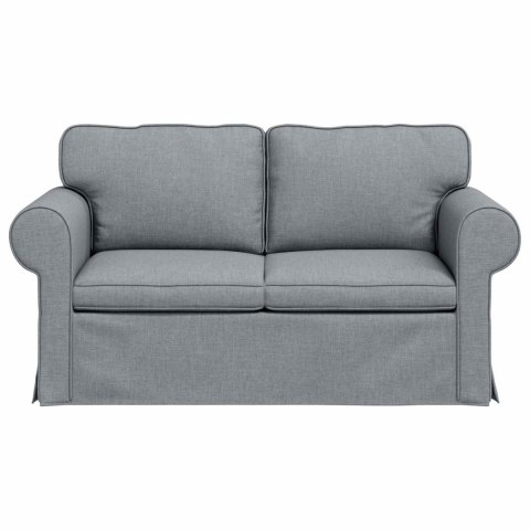 VidaXL Sofa Jasnoszary 155 x 82 x 80 cm tkanina