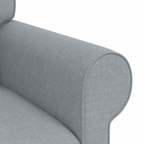 VidaXL Sofa Jasnoszary 155 x 82 x 80 cm tkanina