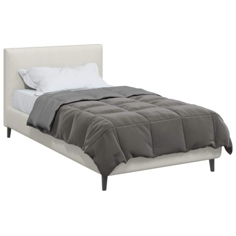 VidaXL Kołdra na cały rok Jasnoszary 155 x 220 cm Mikrofibra