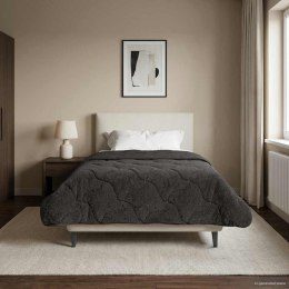 VidaXL Kołdra na cały rok Kwiłtowany Antracyt 140 x 220 cm