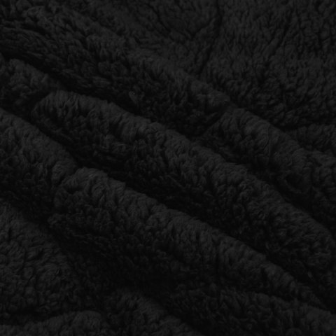 VidaXL Kołdra na cały rok Kwiłtowany Czarny 140 x 220 cm