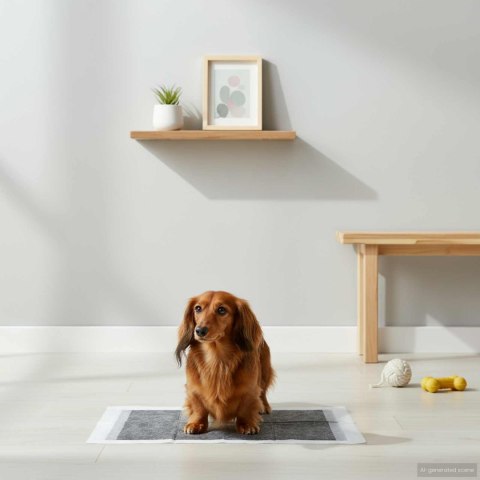 VidaXL Podkład treningowy dla zwierząt z włókniny 100 pcs 60 x 45 cm