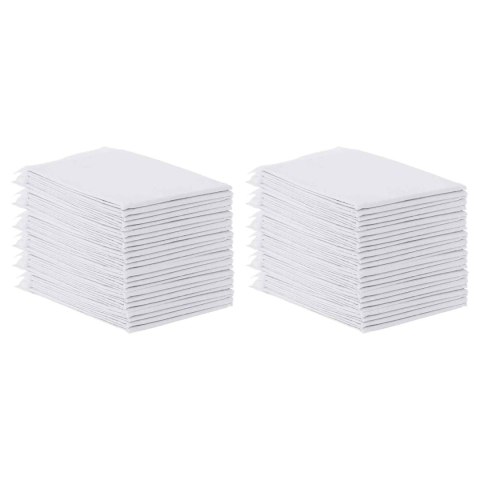VidaXL Podkład treningowy dla zwierząt z włókniny 50 pcs 60 x 60 cm