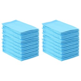 VidaXL Podkład treningowy dla zwierząt z włókniny 50 pcs 90 x 60 cm
