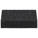 VidaXL Pad Patio z Granulatem Gumowym 25 pcs Czarny 9 x 6 x 2 cm Guma