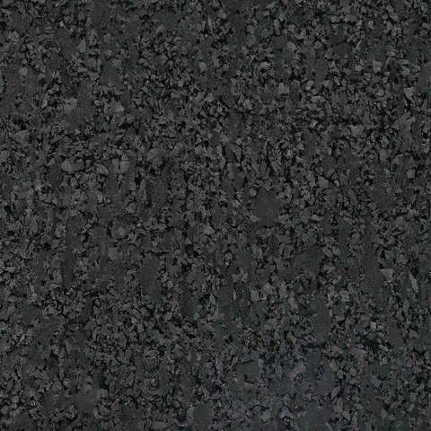 VidaXL Pad Patio z Granulatem Gumowym 25 pcs Czarny 9 x 6 x 2 cm Guma