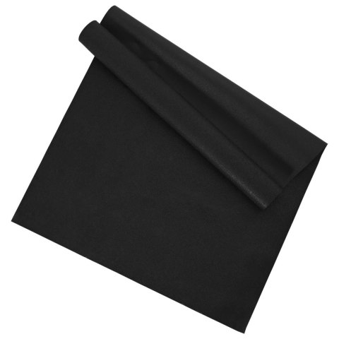VidaXL Mata ochronna do sportu Czarny 183 x 122 x 0,6 cm