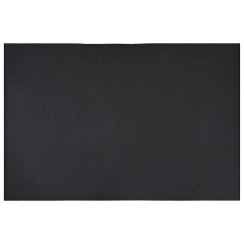 VidaXL Mata ochronna do sportu Czarny 183 x 122 x 0,6 cm