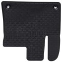 VidaXL Mata samochodowa 2 pcs Czarny Guma