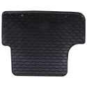 VidaXL Mata samochodowa 4 pcs Czarny Guma