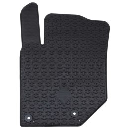 VidaXL Mata samochodowa 4 pcs Czarny odpowiedni dla C4 2021- Guma