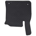 VidaXL Mata samochodowa 4 pcs Czarny odpowiedni dla CAPTUR 2020- Guma