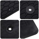 VidaXL Mata samochodowa 4 pcs Czarny odpowiedni dla CAPTUR 2020- Guma