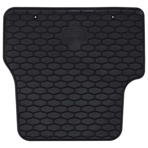 VidaXL Mata samochodowa 4 pcs Czarny odpowiednie dla DS3 2019- Guma