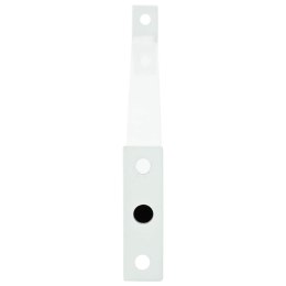 VidaXL Regulowany zabezpieczenie okienne Biały 710 -1200 mm Stal