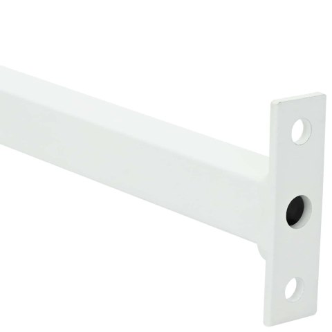 VidaXL Regulowany zabezpieczenie okienne Biały 710 -1200 mm Stal