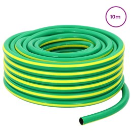WĄŻ OGRODOWY 5-WARSTWOWY ZIELONY I ŻÓŁTY 1/2'' 10 M PVC
