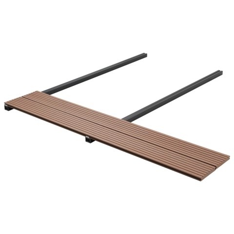 VidaXL Deska Tarasowa 6 pcs Jasny Brąz Kompozyt drewniano-plastikowy