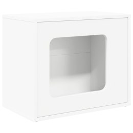 VidaXL Koty Dom Biały 51 x 30 x 42 cm Materiał drewnopochodny