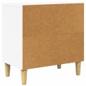 VidaXL Koty Dom Biały 51 x 30 x 52 cm Materiał drewnopochodny