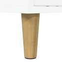 VidaXL Koty Dom Biały 51 x 30 x 52 cm Materiał drewnopochodny