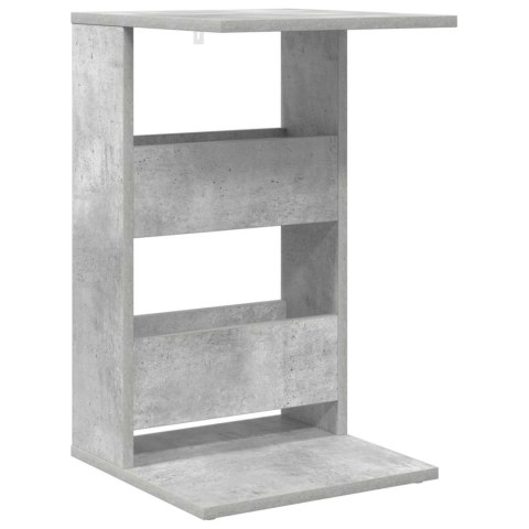 STOLIK BOCZNY BETONOWY SZARY 40X35X60,5CM