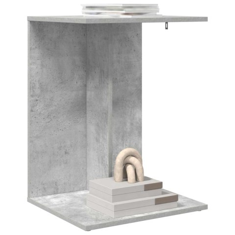 STOLIK BOCZNY BETONOWY SZARY 45X40X62,5CM