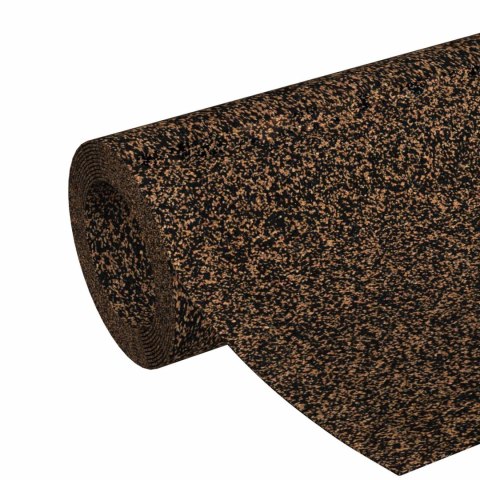VidaXL Wałek korka Brązowy 500 x 100 cm Korek i Guma