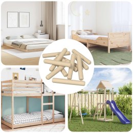 VidaXL Drewniane kołki 12000 pcs Brązowy Lite drewno
