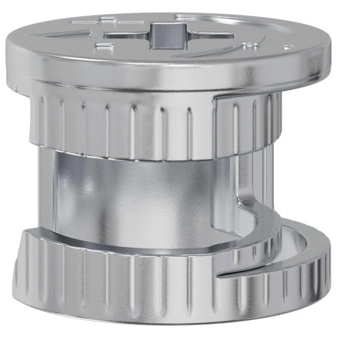 VidaXL Nakładki z zamkiem motylkowym 4000 pcs Srebrny Metal