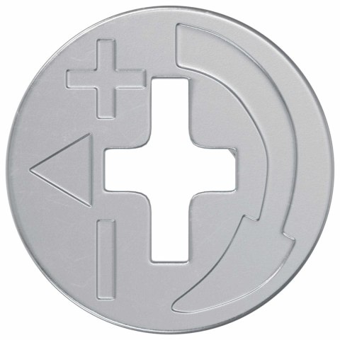 VidaXL Nakładki z zamkiem motylkowym 4000 pcs Srebrny Metal