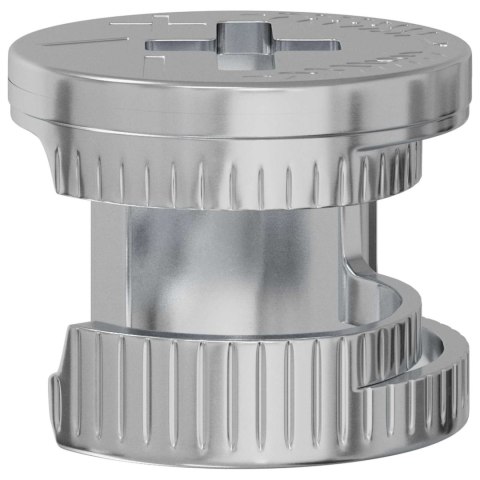 VidaXL Nakładki z zamkiem motylkowym 8372 pcs Srebrny Metal