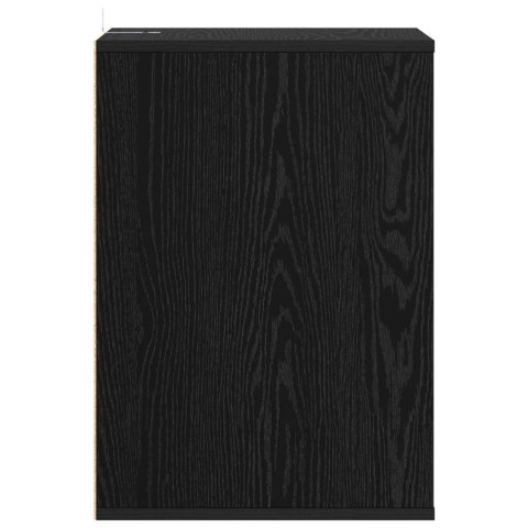 VidaXL Szafka z Szufladami z szufladą Czarny Dąb 41 x 40 x 58 cm