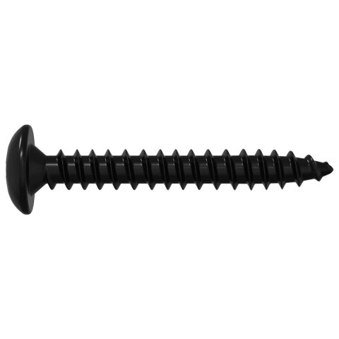 VidaXL Gwoźdź do gwintowania 8219 pcs Czarny Stal