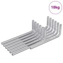VidaXL Klucz Szesnastokątny 4675 pcs Srebrny 20 x 52 mm Stal