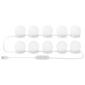 VidaXL Lustrowe światła Ze LED Lights 2 pcs Biały 4.5 x 4.5 x 4.8 cm