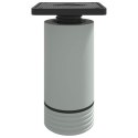 VidaXL Nóżki meblowe Z regulacją 12 pcs Biały 64 x 64 x 100 mm PP