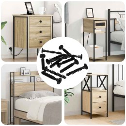 VidaXL Śruba z gniazdem i główką sferyczną 5143 pcs Czarny Żelazo