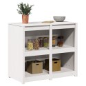 SZAFKA KUCHENNA Z PÓŁKĄ MEPPEL CIEPŁA BIEL 106X55X92CM