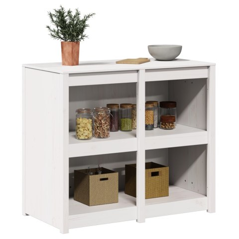 SZAFKA KUCHENNA Z PÓŁKĄ MEPPEL CIEPŁA BIEL 106X55X92CM