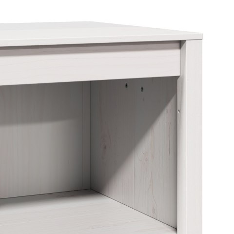 SZAFKA KUCHENNA Z PÓŁKĄ MEPPEL CIEPŁA BIEL 106X55X92CM