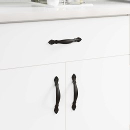 VidaXL Uchwyt 968 pcs Czarny Stop cynkowy