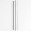 VidaXL Uchwyt do szafki 12 pcs Srebrny 900 mm Stal nierdzewna