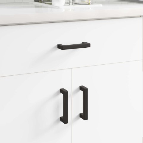 VidaXL Uchwyt meblowy 530 pcs Czarny 105 x 12 x 36 mm Żelazo