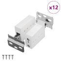 WSPORNIK DO ZAWIESZENIA SZAFKI 12 PCS BIAŁY 70 X 48 X 19 MM